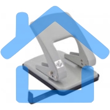 Дырокол Kw-Trio Stylish Heavy Duty 976L/GR, до 40 листов, металл серый, отверстий: 2, с линейкой