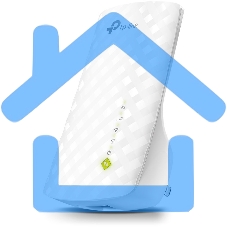 Усилитель Wi-Fi сигнала TP-Link AC750 OneMesh WiFi Range Extender, 300Mbps at 2.4G and 433Mbps at 5G, compact house with internal antennas, 1 10/100Mbps Ethernet port, WPS button for quick setup, Smart Indicator for best location, support OneMeshTMtechnol