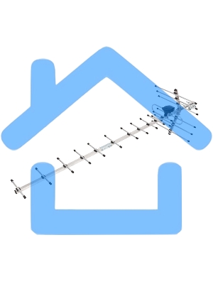 Антенна наружная Rexant 