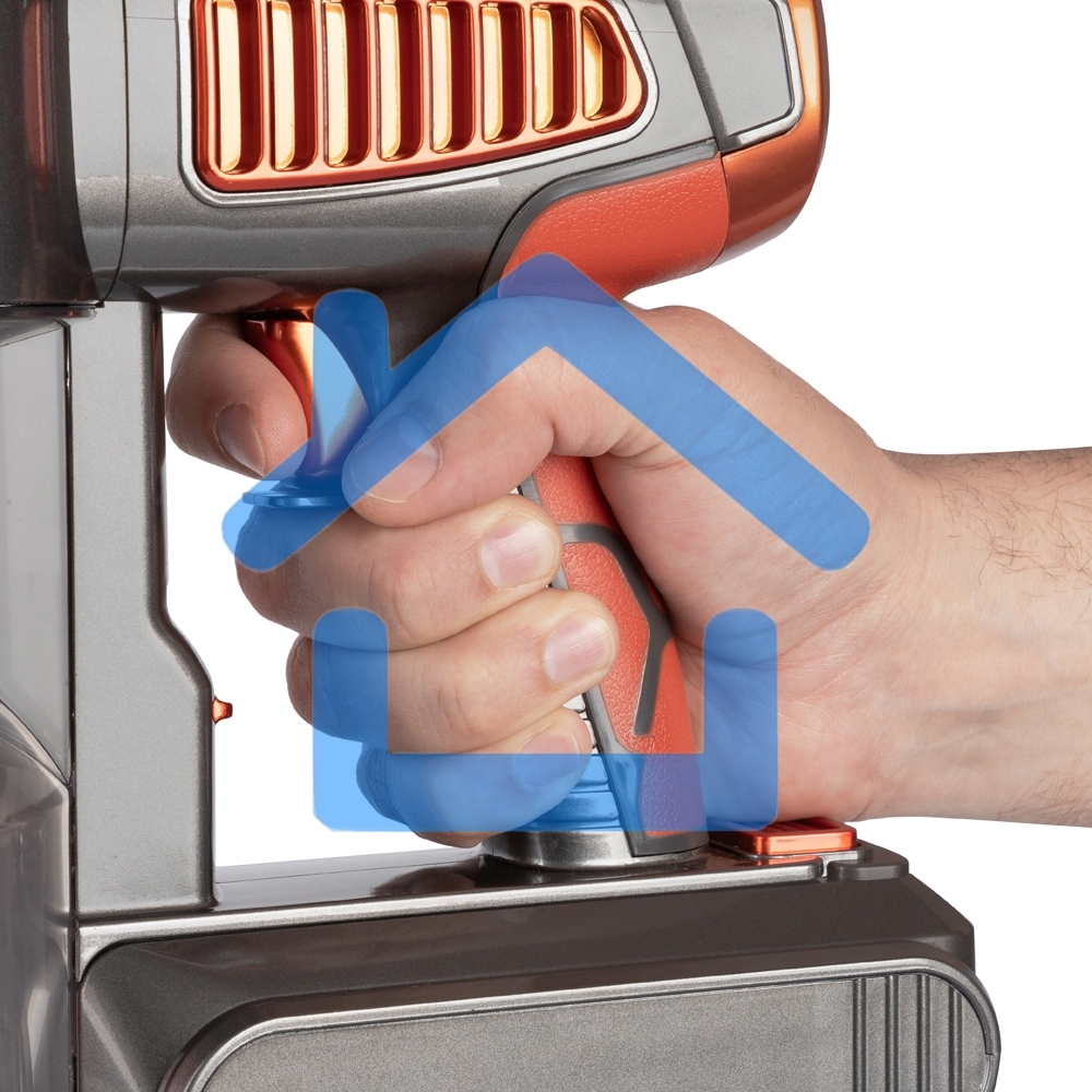 Вертикальный пылесос циклонного типа аккумуляторный Endever SkyClean VC-301, темно-серый/оранжевый, 4 шт,уп