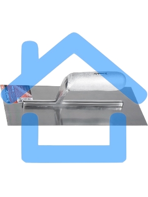 Гладилка Matrix стальная, 280 x 130 мм, зеркальная полировка, деревянная ручка