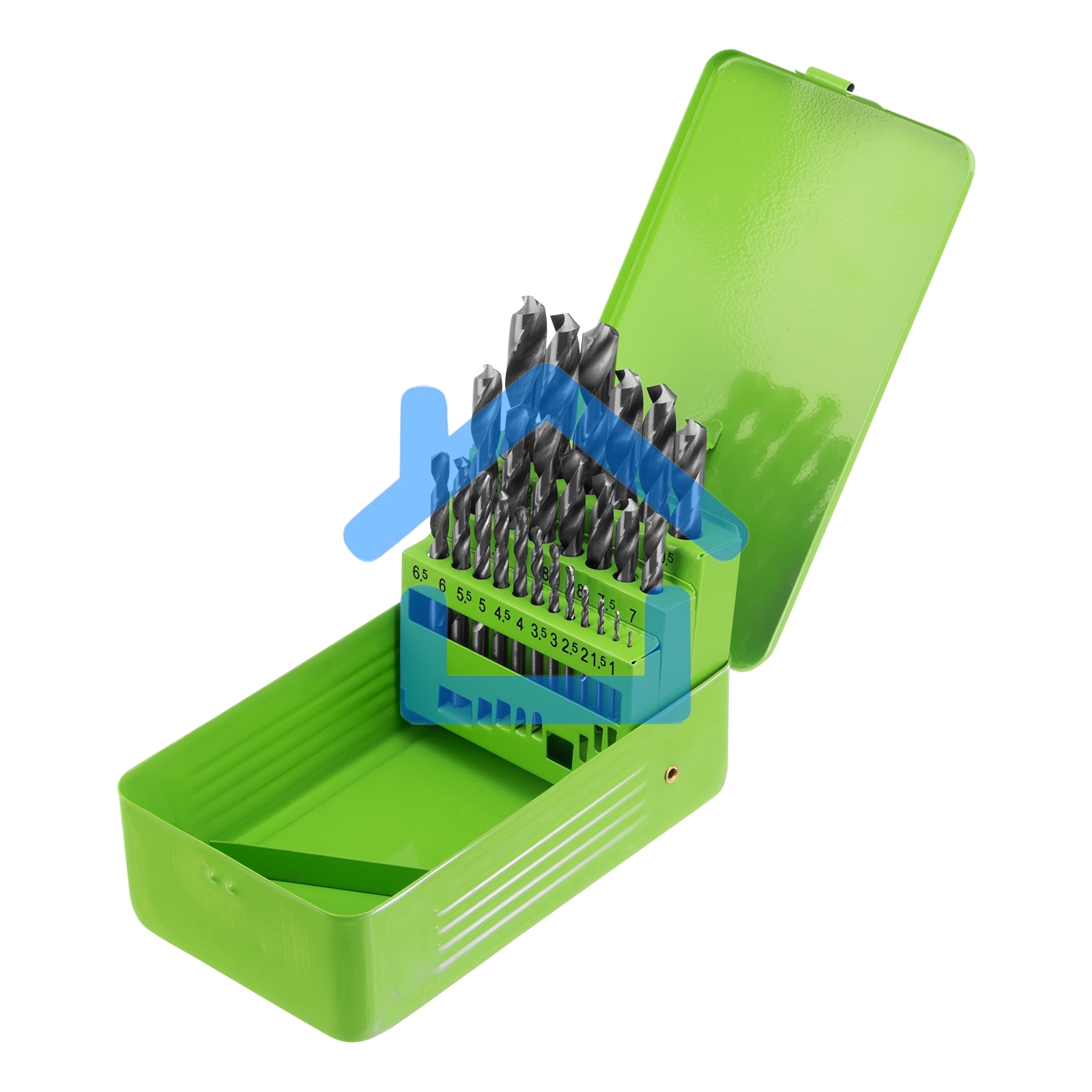 Набор сверл СИБРТЕХ по металлу, 41275 мм 72379