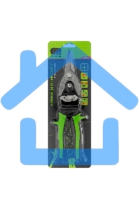 Ножницы по металлу, 250 мм, прямой рез, сталь С55,двухкомпонентные рукоятки СИБРТЕХ