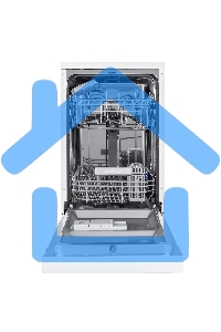 Посудомоечная машина Maunfeld MWF08S, белый, 44.8 см, 9 компл., 49 дБ, класс A+