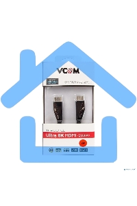 Кабель HDMI 19M/M,ver. 2.1, 8K@60 Hz 2m VCOM <CG860-2M>