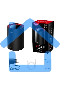 Бесшовный Mesh роутер Cudy M3000(1-PACK) AX3000 10/100/1000/2500BASE-T, белый