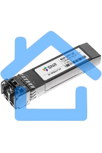 Модуль SNR Оптический модуль SFP+ 10GbASE-SR/SW, MMF, LC duplex, 850нм, up to 300м (5dB), DDMI