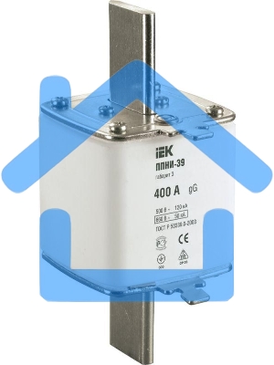 Вставка плавкая ППНИ-39 400А габарит 3 ИЭК DPP50-400