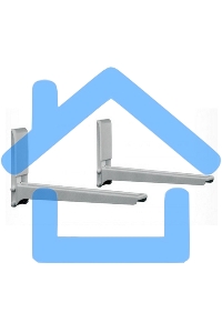 Кронштейн для СВЧ Holder MWS-2005 серебристый макс.40кг настенный фиксированный