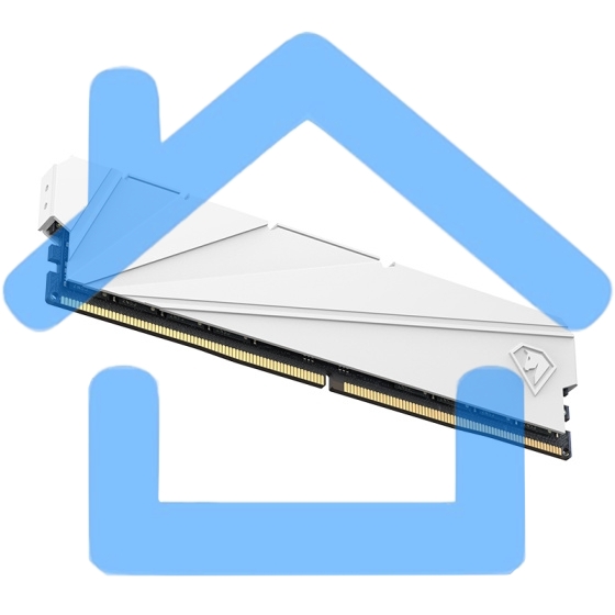 Оперативная память NETAC, DDR4, 8Gb (1x8Gb), 3200MHz, CL16, DIMM, с радиатором, белый