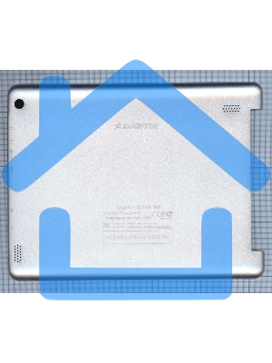 Задняя крышка для Digma iDs10 3G серебристая