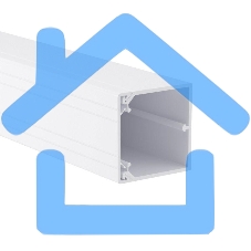 Короб с крышкой с направляющими для установки разделителей (2 метра) Dkc 01784 TA-GN 60 x 60