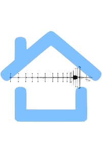 Антенна наружная Rexant 