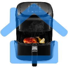 Аэрогриль Kitfort KT-2215 1500Вт черный