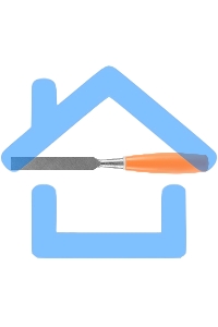 Стамеска Sparta 16 мм, плоская, пластиковая рукоятка 244175