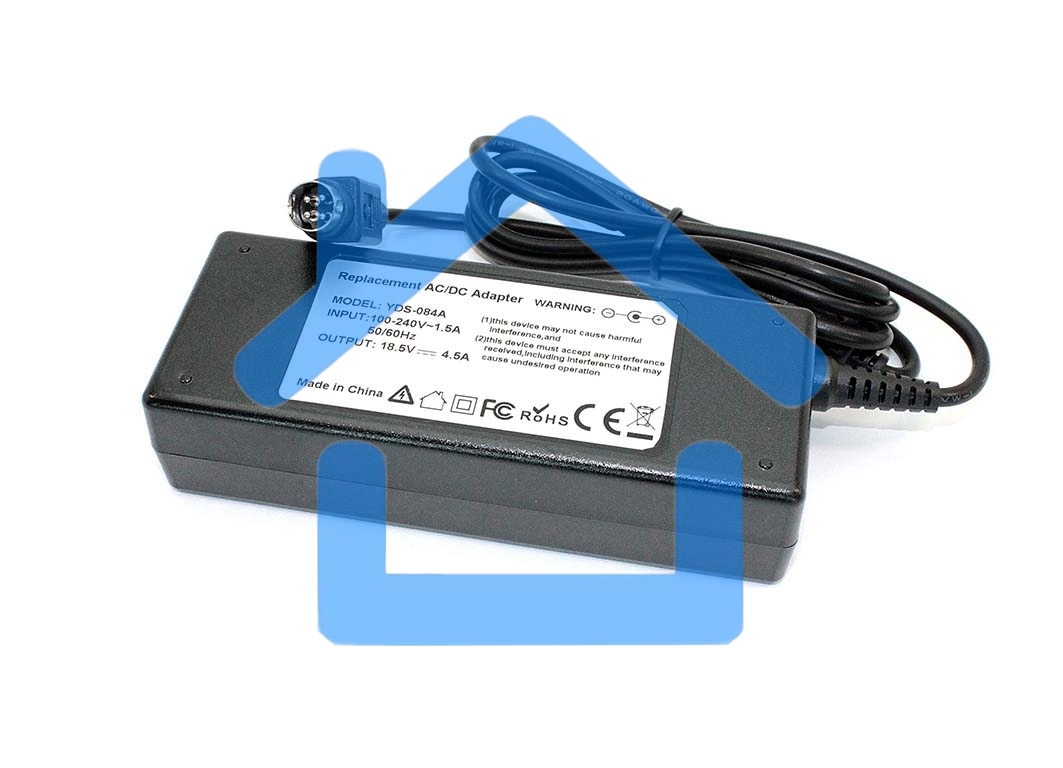 Блок питания (сетевой адаптер) для ноутбуков HP 18.5V 4.5A 4pin 83W OEM