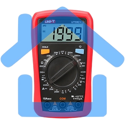 Портативный мультиметр UNI-T UT33C+