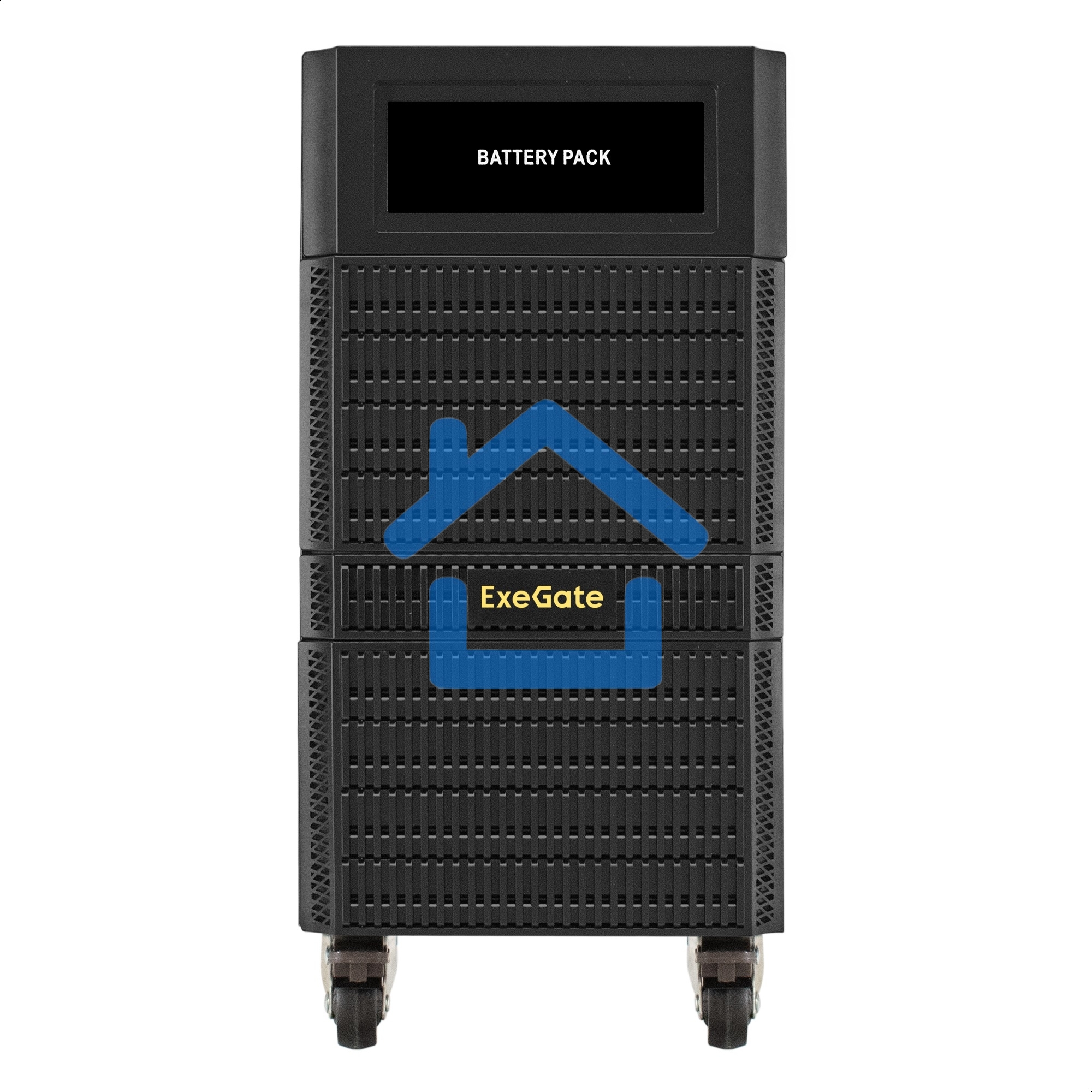 Батарейный блок ExeGate PowerExpert BB-192V.16S7Ah для TL-575-6kVA.192V, TL-575-10kVA.192V встроенные батареи 12V 7.2Ah - 16шт