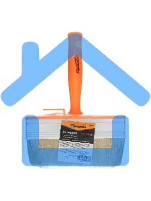 Кисть-ракля, 50х150 мм, натуральная щетина, пластмассовый корпус, пластмассовая ручка Sparta