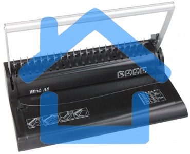 Переплетчик Gladwork iBind A8 A4/перф.8л.сшив./макс.145л./пластик.пруж. (6-16мм)