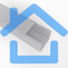 Кабель-канал 25х25 мм белый (32 м/уп.) Rexant