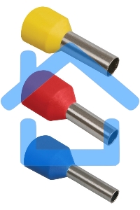 Наконечник-гильза изол. Е0508 (уп.100шт) ИЭК UGN10-D05-02-08