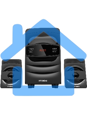 Микросистема Hyundai H-MS1404 черный 30Вт FM USB BT SD