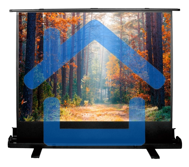 Экран Cactus 135x180см FloorExpert CS-PSFLE-180X135 4:3 напольный рулонный