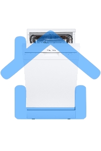 Посудомоечная машина Maunfeld MWF08S, белый, 44.8 см, 9 компл., 49 дБ, класс A+