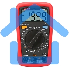 Портативный мультиметр UNI-T UT33C+