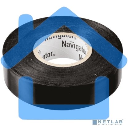 Изолента ПВХ 19мм (рул.20м) черный NIT-A19-20/BL Navigator 71110