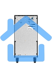 Батарейный блок ExeGate PowerExpert BB-192V.16S7Ah для TL-575-6kVA.192V, TL-575-10kVA.192V встроенные батареи 12V 7.2Ah - 16шт