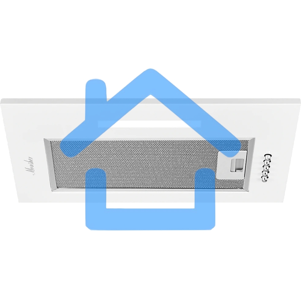 Вытяжка встраиваемая Monsher ANGERS 40 Blanc белый, 40 см, 800 куб. м/ч, 45 дБ