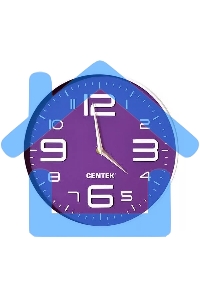 Часы настенные Centek СТ-7101 фиолетовый