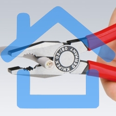 Пассатижи KNIPEX 0302180180мм ручки с двухцветными многокомпонентными чехлами