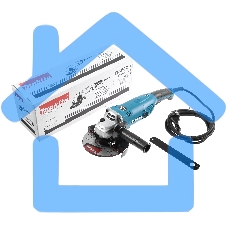 Углошлифовальная машина Makita GA6021C 1450Вт 9000об/мин рез.шпин.:M14 d=150мм