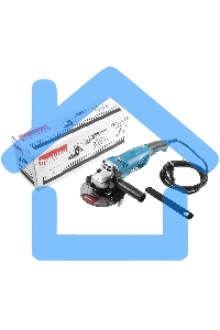 Углошлифовальная машина Makita GA6021C 1450Вт 9000об/мин рез.шпин.:M14 d=150мм