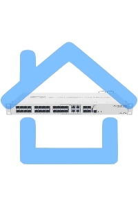 Коммутатор 20PORT SFP 4SFP+ CRS328-4C-20S-4S+RM MIKROTIK