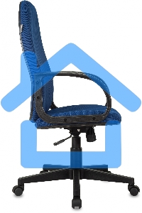 Кресло руководителя Бюрократ CH-808AXSN/TW-10 синий TW-10