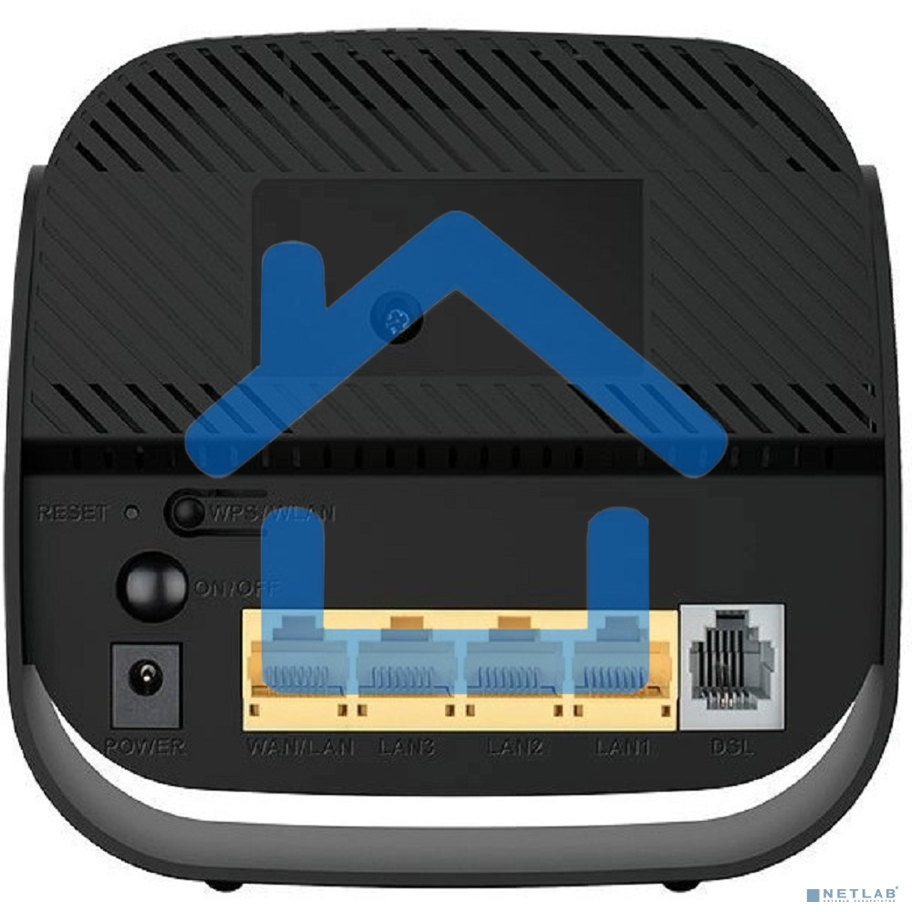 Роутер беспроводной D-Link DSL-2640U/R1A ADSL2+ черный (Annex A)