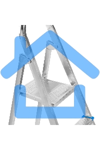 Стремянка Сибртех 4 ступени, стальная, оцинкованная