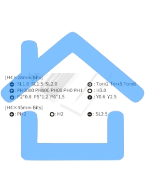 Отвертка электрическая с набором бит Kaisi CS 0312A