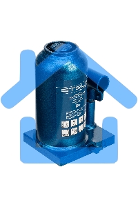 Домкрат гидравлический бутылочный телескопический, 6 т, h подъема 170–420 мм Stels