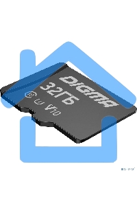 Флеш карта microSDXC 32Gb Class10 Digma CARD10 + adapter