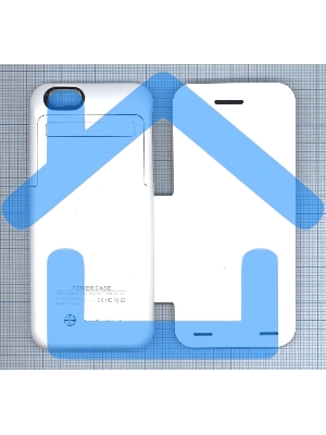 Аккумулятор/чехол для Apple iPhone 6 3500 mAh белый leather cover