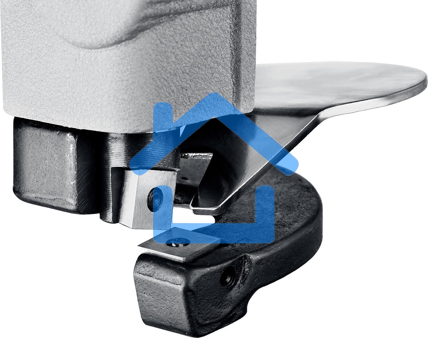 Ножницы лезв. ЗУБР ЗНЛ-500 листовые, 500Вт 1800/мин сталь:2.5мм мин.рад.40мм в кейсе