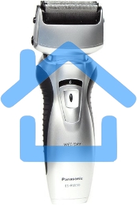 Электробритва сетчатая Panasonic ES-RW30S реж.эл.:2 питан.:аккум. серебристый