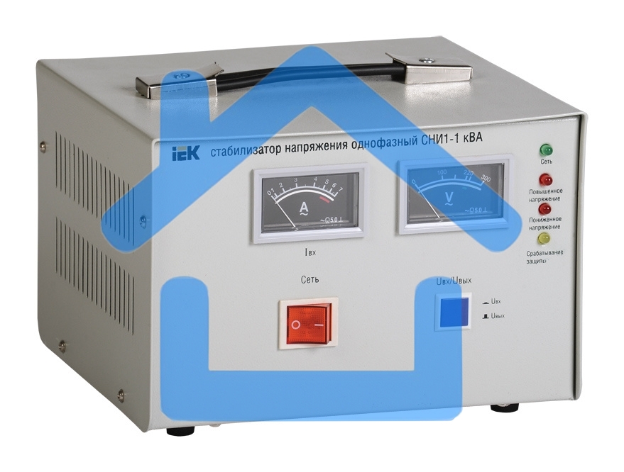 Стабилизатор напряжения Iek IVS10-1-01000 СНИ1-1 кВА однофазный ИЭК
