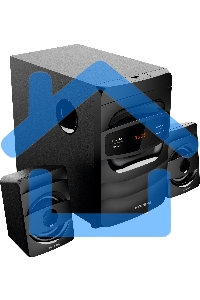 Микросистема Hyundai H-MS1404 черный 30Вт FM USB BT SD