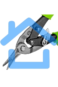 Ножницы по металлу, 250 мм, правый рез, сталь С55,двухкомпонентные рукоятки СИБРТЕХ